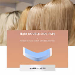 72Pcs/Lot Strong Hair Wig Tape Double Adhesive Extension Tape Strips