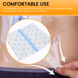 50 Pcs Patch Disposable Shield Cover for Tattoos Swimming Showering