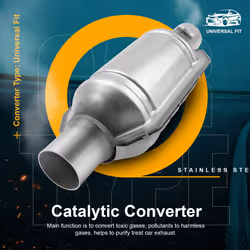 Inlet/Outlet Universal Catalytic Converter