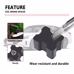 6PCS Car Coil Spring Spacers, for 1Inch to 1.5Inch Coil Spring Lift