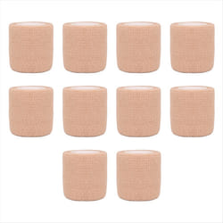 10pcs Sport Self-adhesive Elastic Bandage Wrap 4.5m Elastic Band