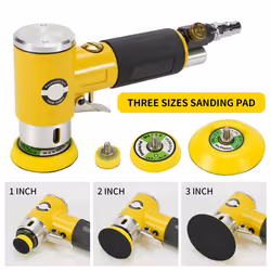 Mini 2/3Inch Air Sander Pneumatic Polisher A