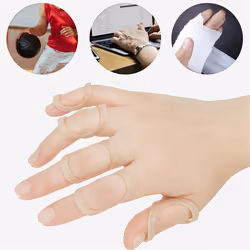 A Oval Finger Splint, for Finger Stabilizer Brace -5, 6, 7, 8, 9 Size