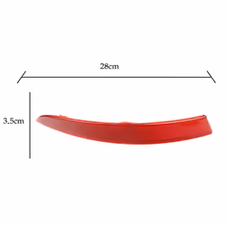 Rear Bumper Fog Light Reflector Red Lens 63147318557 for 5 F07