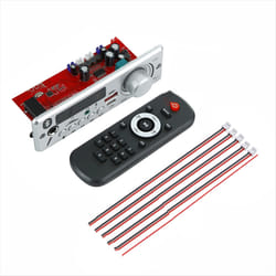Bluetooth MP3 WAV Decoder Board 80W Amplifier Handsfree Car Audio Mic