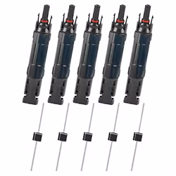 5 PCS PV Solar Panel Connector Male/Female 15A