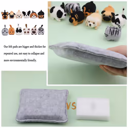 Needle Felting Kit,12 Pcs Doll Wool Needle Felting Beginner Kit