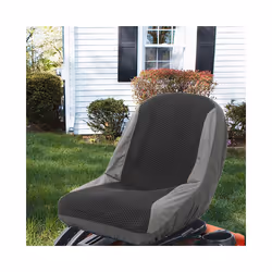Universal Lawn Mower Tractor Seats Cover Padded Comfort Storage Pouch