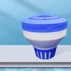 Deluxe Pool Chlorine Floater Dispenser - 3Inch Tablets