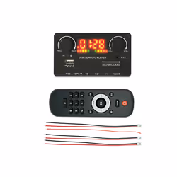 MP3 Decoder Board Wireless Bluetooth 5.0 7V-25V Decoder for Speaker