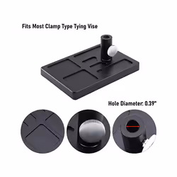 Fly Tying Pedestal Base for Clamp Fly Vise Fly Tools Material Holder