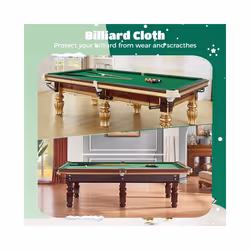 Billiard Cloth,8Ft Pool Table Felt Cloth for 8Ft Pool Tables