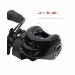 Water Drop Wheel Fishing Baitcasting Reel 18+1 Shaft 7.2:1 Left Hand