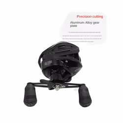 Water Drop Wheel Fishing Baitcasting Reel 18+1 Shaft 7.2:1 Left Hand