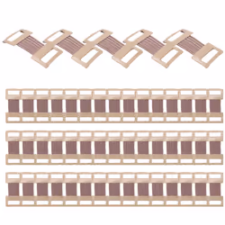 50Pcs Elastic Bandage Wrap Stretch Metal Clips Fixation Clamp