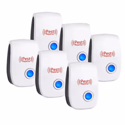 6 Pack Ultrasonic Repeller Indoor Home,US Plug