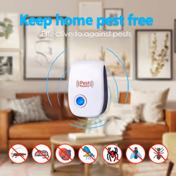 6 Pack Ultrasonic Repeller Indoor Home,US Plug
