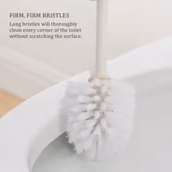 Toilet Brushes with Holder dark gray for Bathrooms Modern Design with Lid