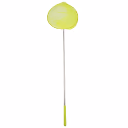 Outdoor Net Bag Stainless Steel Telescopic Catching Net-Yellow