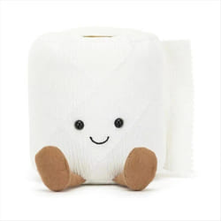 Toilet Paper Doll Roll Paper Interesting and Lovely Doll Pendant
