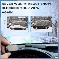 1PCS Electric Snow Ice Scraper USB Rechargeable Car Snow Removal Tool