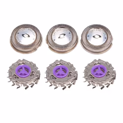 3Pc New Shaver for HQ Series HQ3 HQ4