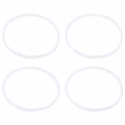 Gaskets Rubber Seal Ring for Magic Blender Flat/ 4 Pack