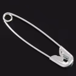 Set of 100 metal Pins,Clothes pin