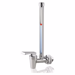 Sight Glass Spigot 7 Inch Steel Spigot with Clear