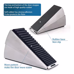 Door Stopper,Heavy Duty Door Stop Wedge Tall Door Stoppers