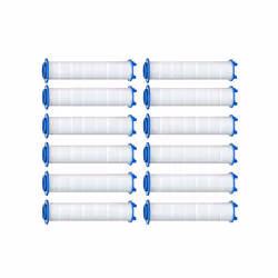 12PCS for Hard Water - Water Filter to Remove Chlorine and Fluoride