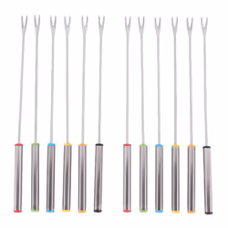 Fondue Cheese Sticks Set for Cheese, Stainless Steel Fondue Forks