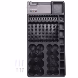 Battery Storage Organizer Holder with Tester Small Watch Batteries