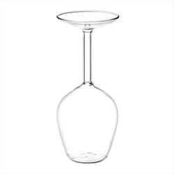 Long Stem Upside Down Wine Glass Funky Unique Stemmed Wine Glasses
