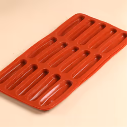 Tiramisu Finger Biscuit Silicone Mould, Chocolate Bar Mold