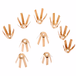 20Pcs Brass Golf Adapter Spacer Shims Fit 0.350 Golf Shafts Shim