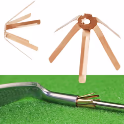 20Pcs Brass Golf Adapter Spacer Shims Fit 0.350 Golf Shafts Shim