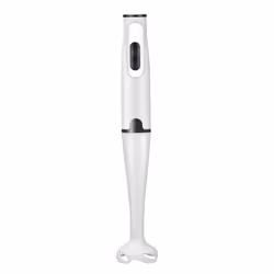 Immersion Blender 300-Watt Turbo Stick Hand Blender, White EU Plug