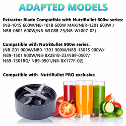 Blender Replacement Parts for Blenders 600W/900W/PRO
