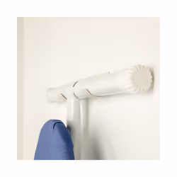2Pack Ironing Board Hanger,Wall Mounted for Laundry Rooms (Black)