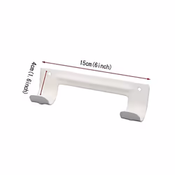 2Pack Ironing Board Hanger,Wall Mounted for Laundry Rooms (Black)