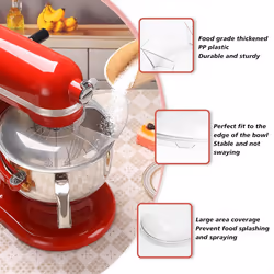 Pouring Shield for 5.5 Quart, 6, 7, 8 Qt