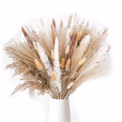 85PcsPampas Grass Decorative Vase Home Design Arrangements