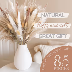 85PcsPampas Grass Decorative Vase Home Design Arrangements