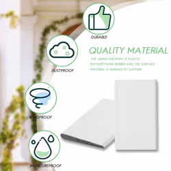 Door Corner Seals, Door Frame Seal Corner Foam(White)