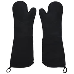 Professional Silicone Oven Mitts Elbow Length Heat Gloves