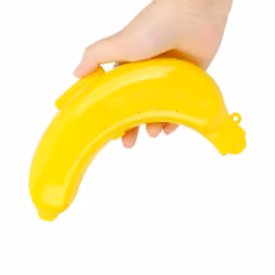 Cute Fruit Banana Protector Box Lunch Container Case Kitchen Plastic