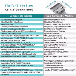 Clipper Guards Set for FX870 Clipper Guides Replacement