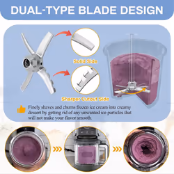 Replacement Paddle Blade for Creami NC501 Ice Cream Makers