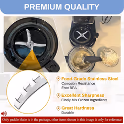 Replacement Paddle Blade for Creami NC501 Ice Cream Makers
